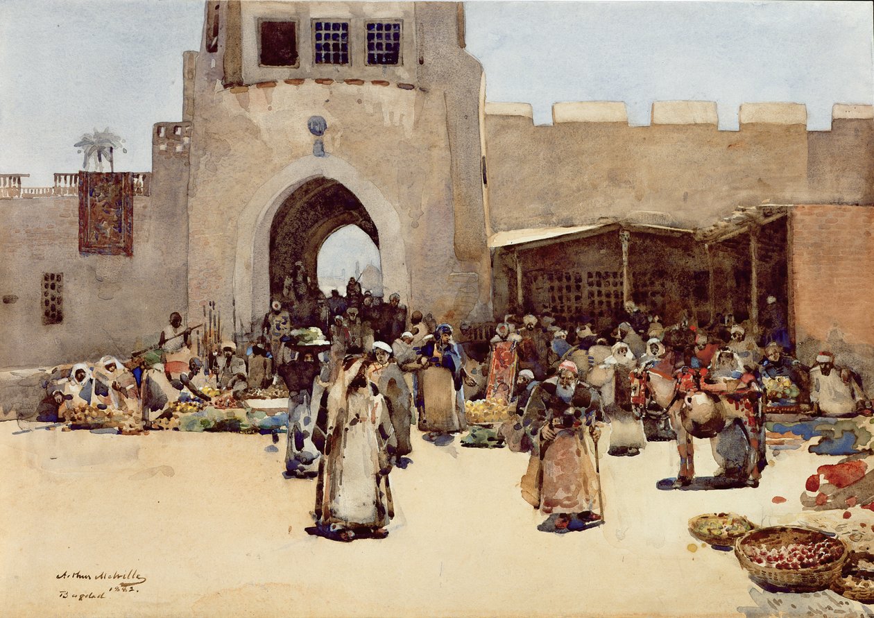 Das Nordtor, Bagdad von Arthur Melville
