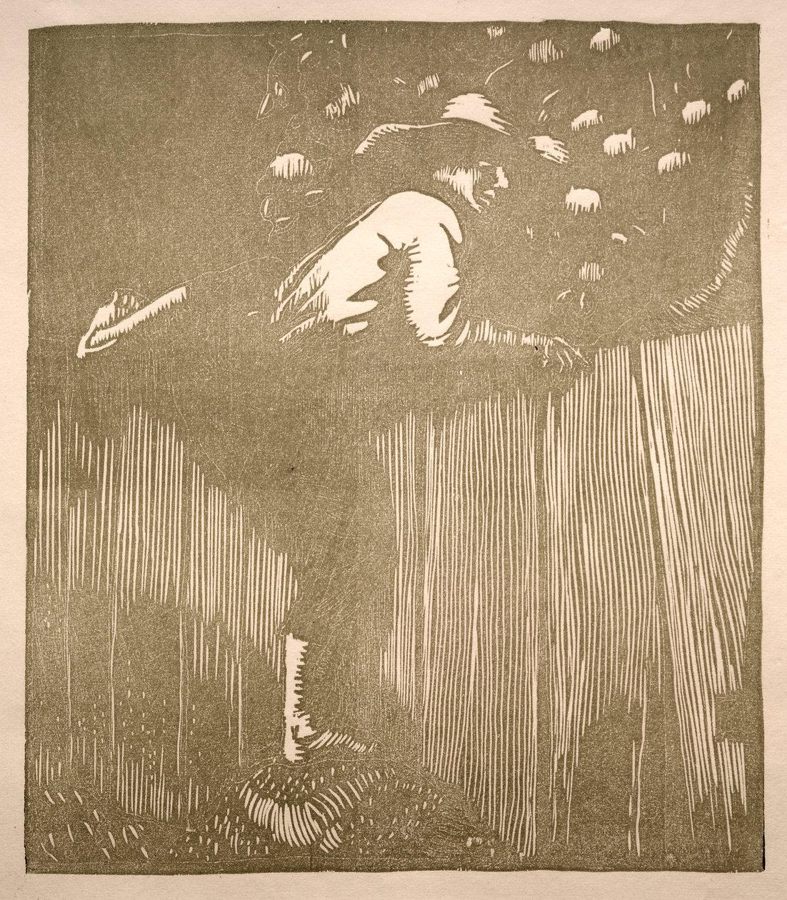 Äpfel pflücken von Arthur Allen Lewis