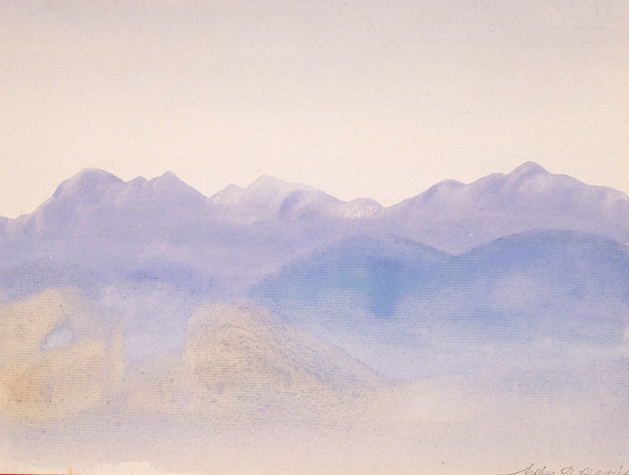 Blauer Nebel von Arthur B. Davies
