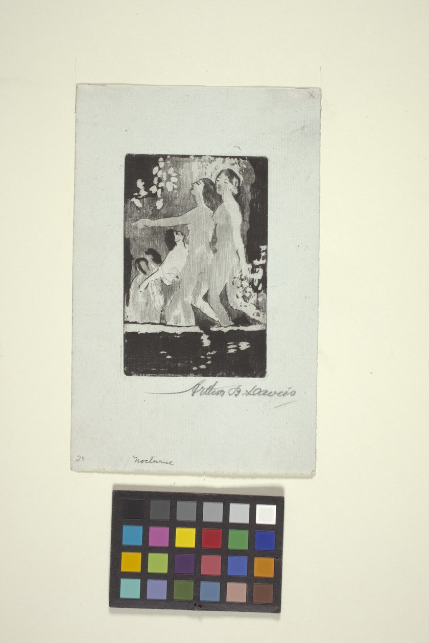 Nocturne von Arthur Bowen Davies