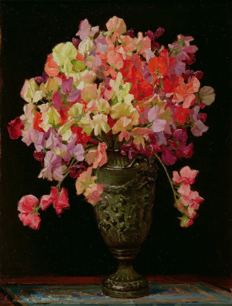 Duftwicken, Sommerfest, 1930 von Arthur Herbert Buckland