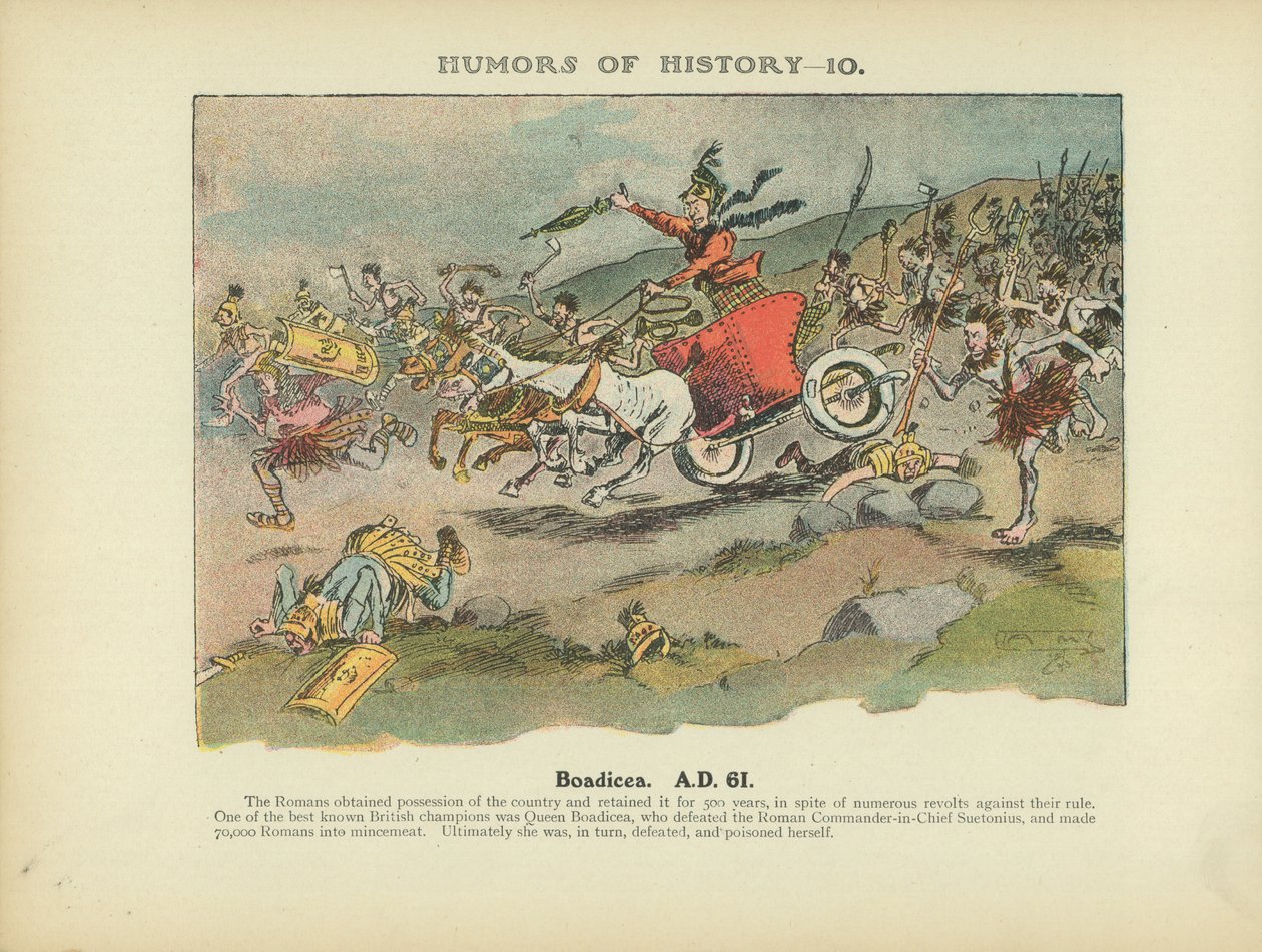 Boudicca. 61 n. Chr. von Arthur Moreland