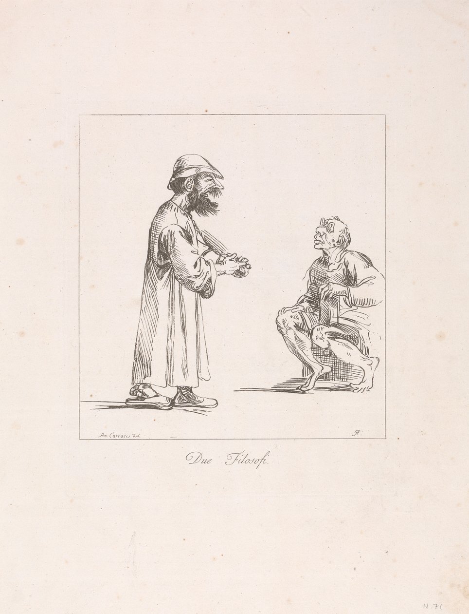 Due Filosofi von Arthur Pond