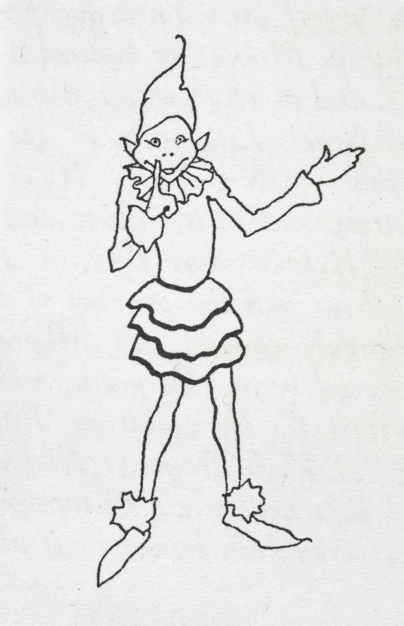 Ein Elf von Arthur Rackham