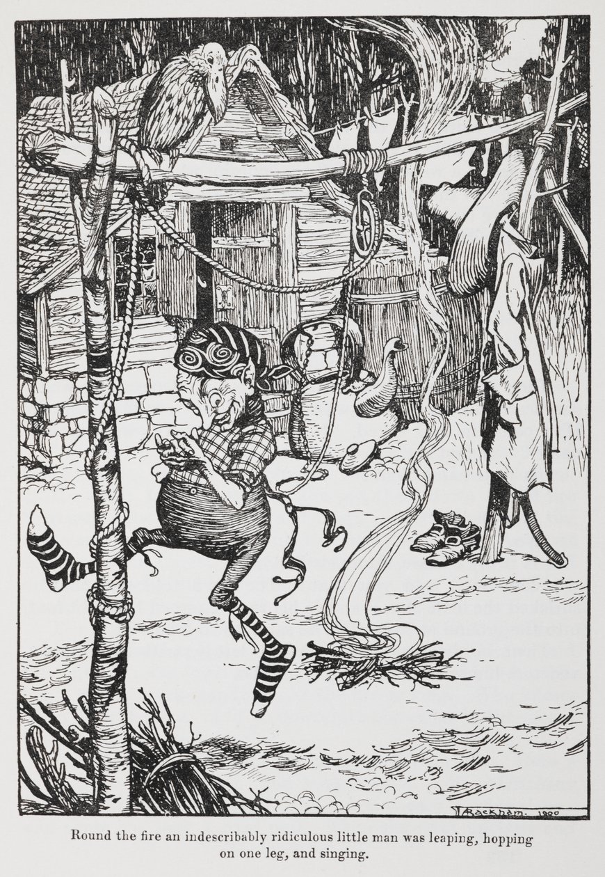 Rumpelstilzchen von Arthur Rackham