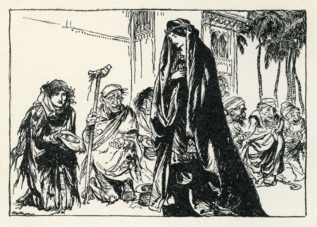 Sankt Georg von Merrie England von Arthur Rackham