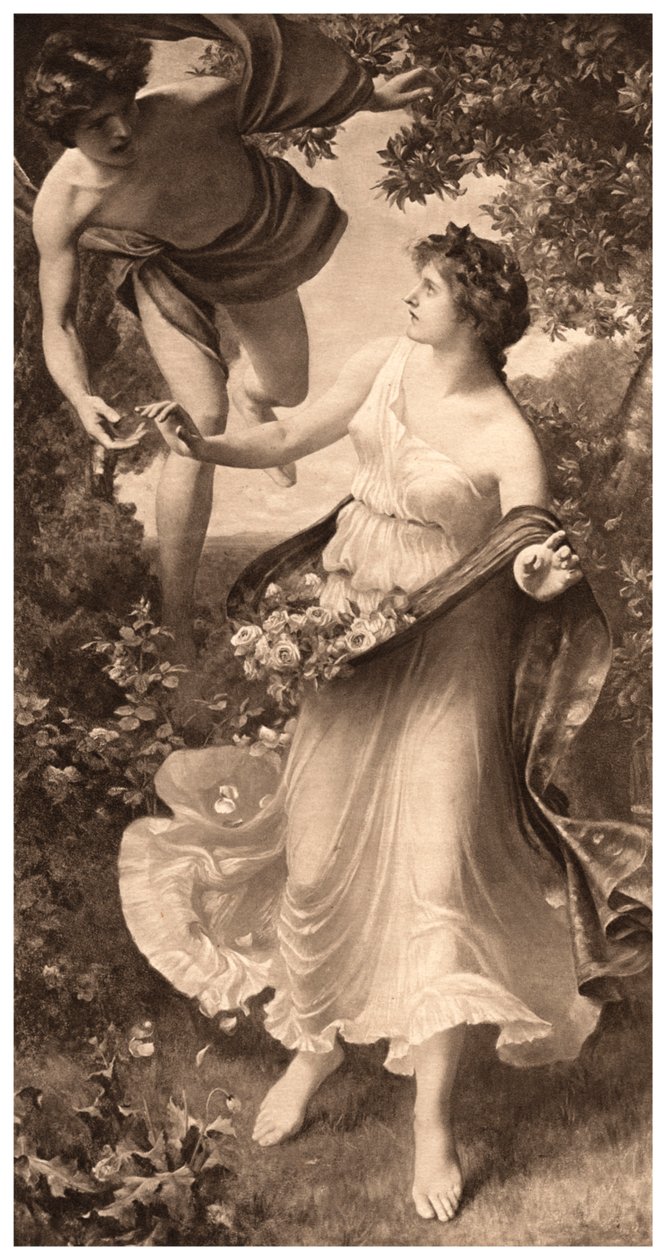 Flora und Zephyr, 1903 von Arthur Trevethin Nowell