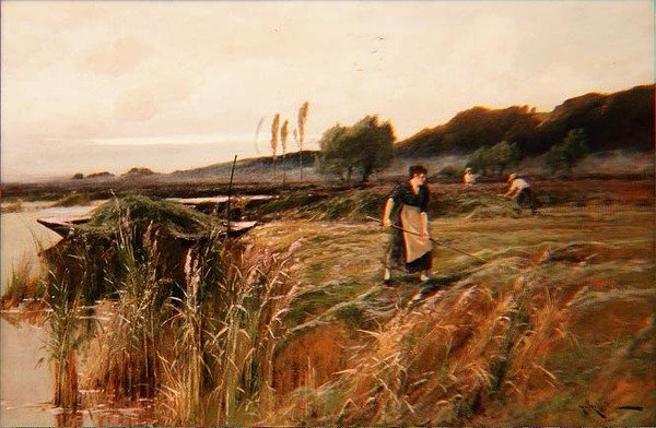Sommerernte von Arthur Walker Redgate