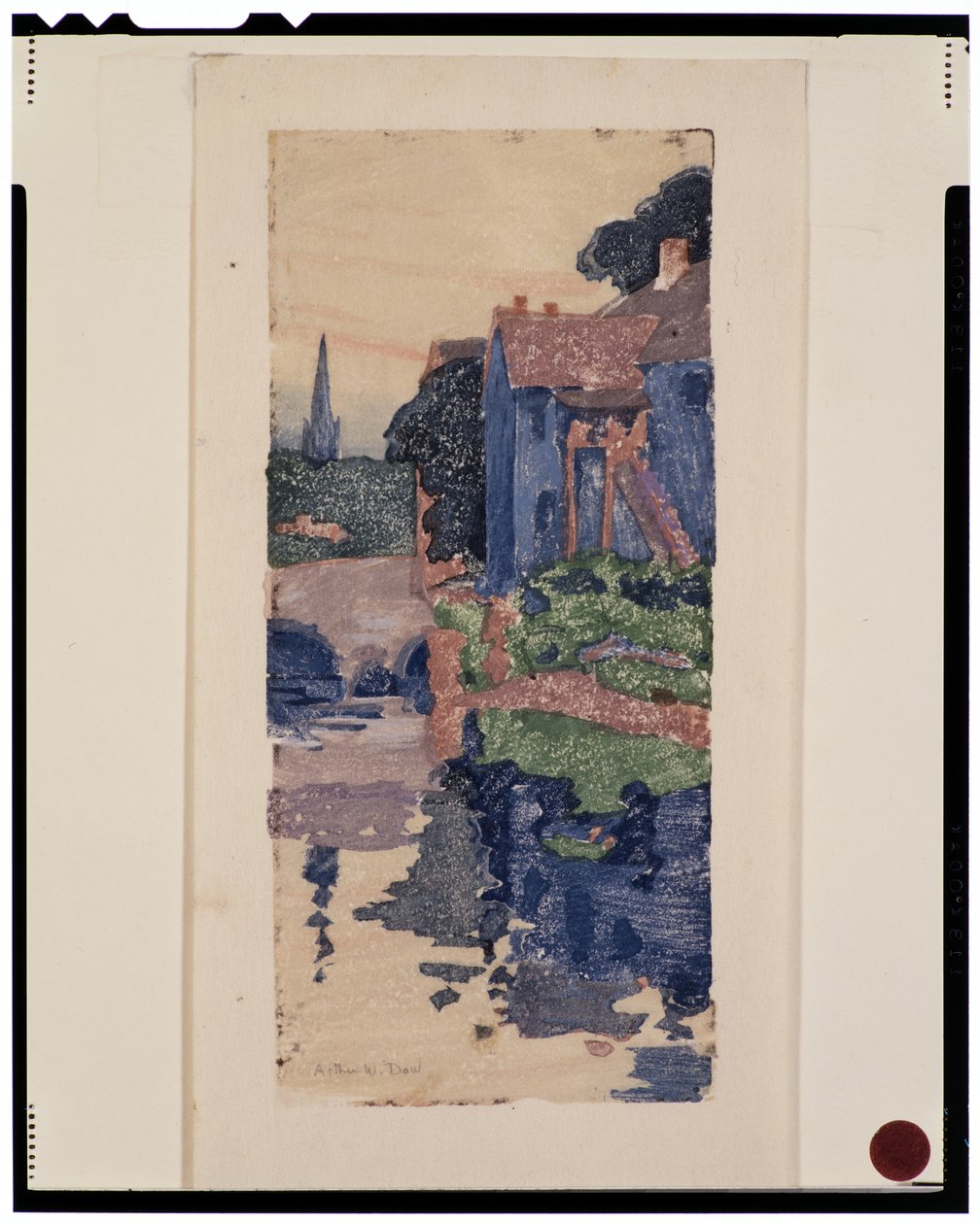 Das Blaue Haus von Arthur Wesley Dow