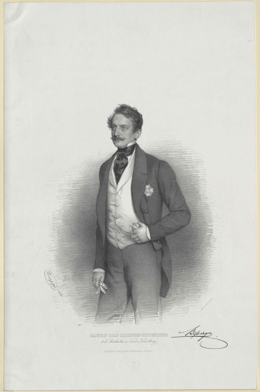 Cajetan Graf von Bissingen und Nippenburg von Artist Unknown