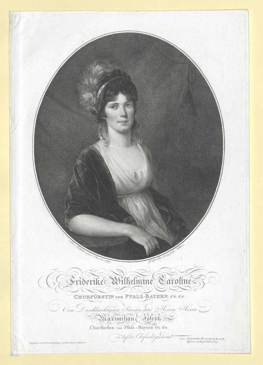 Caroline von Baden von Artist Unknown