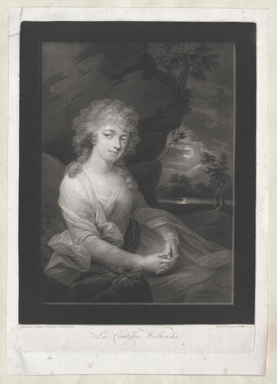Gräfin Wielhorska von Artist Unknown