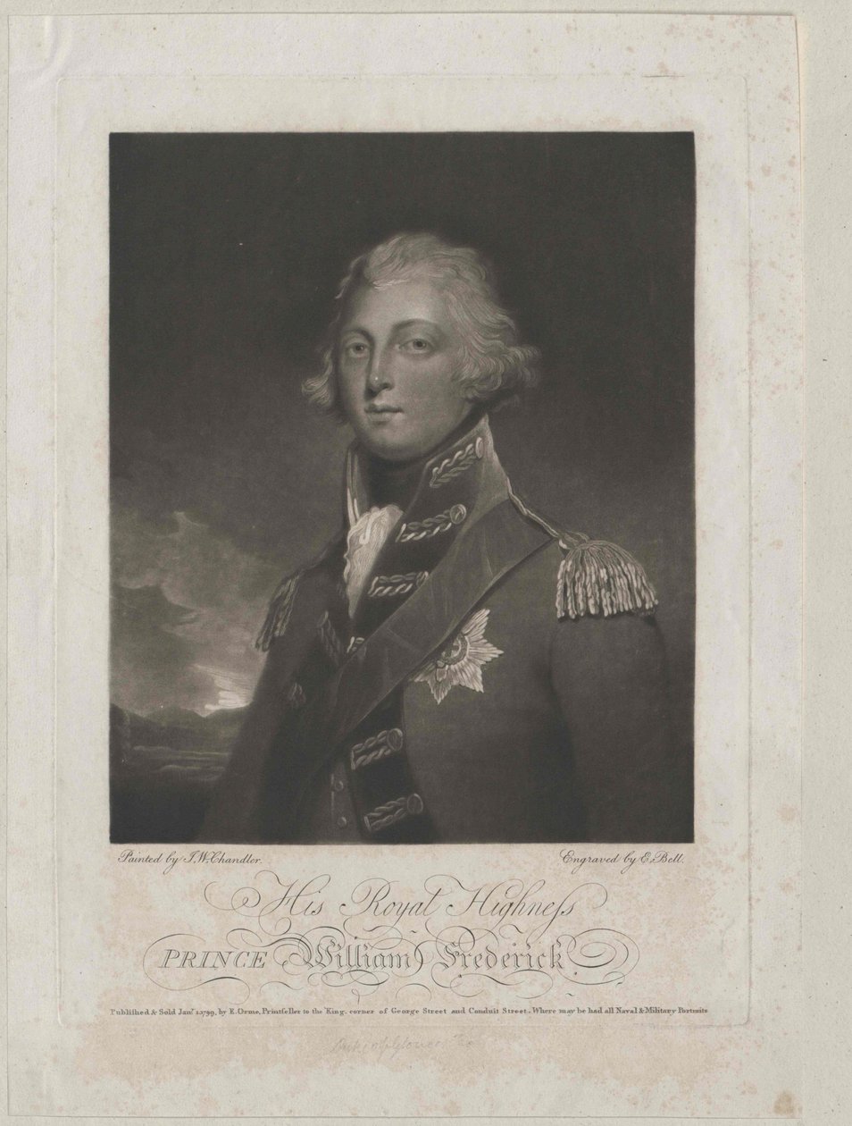Herzog von Gloucester William Fredric von Artist Unknown