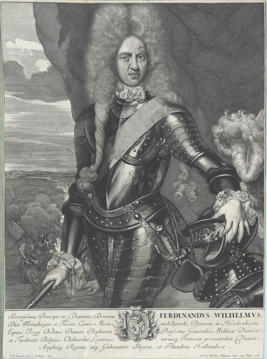 Herzog von Württemberg Ferdinand Wilhelm von Artist Unknown