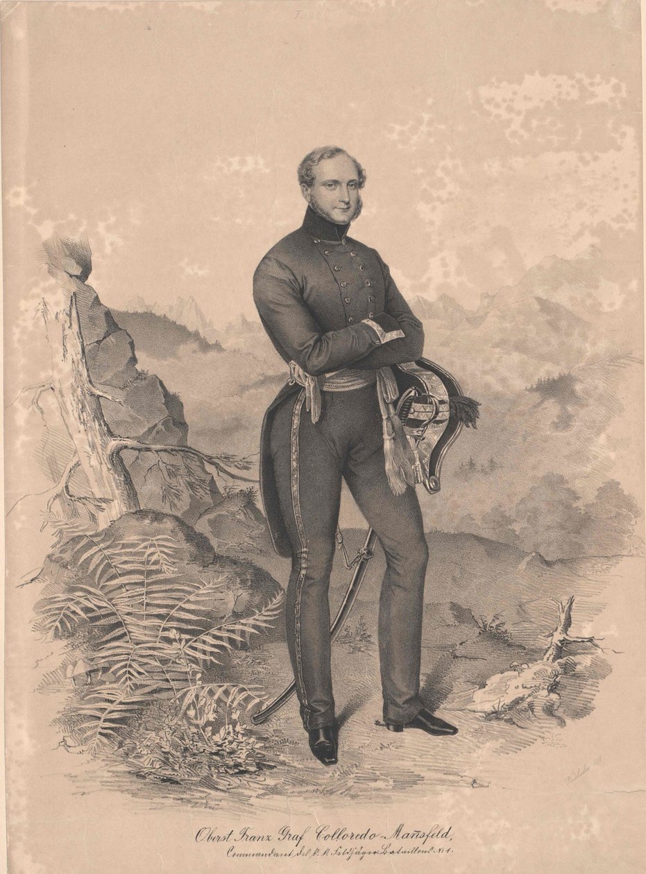 Franz Graf Colloredo-Mannsfeld von Artist Unknown