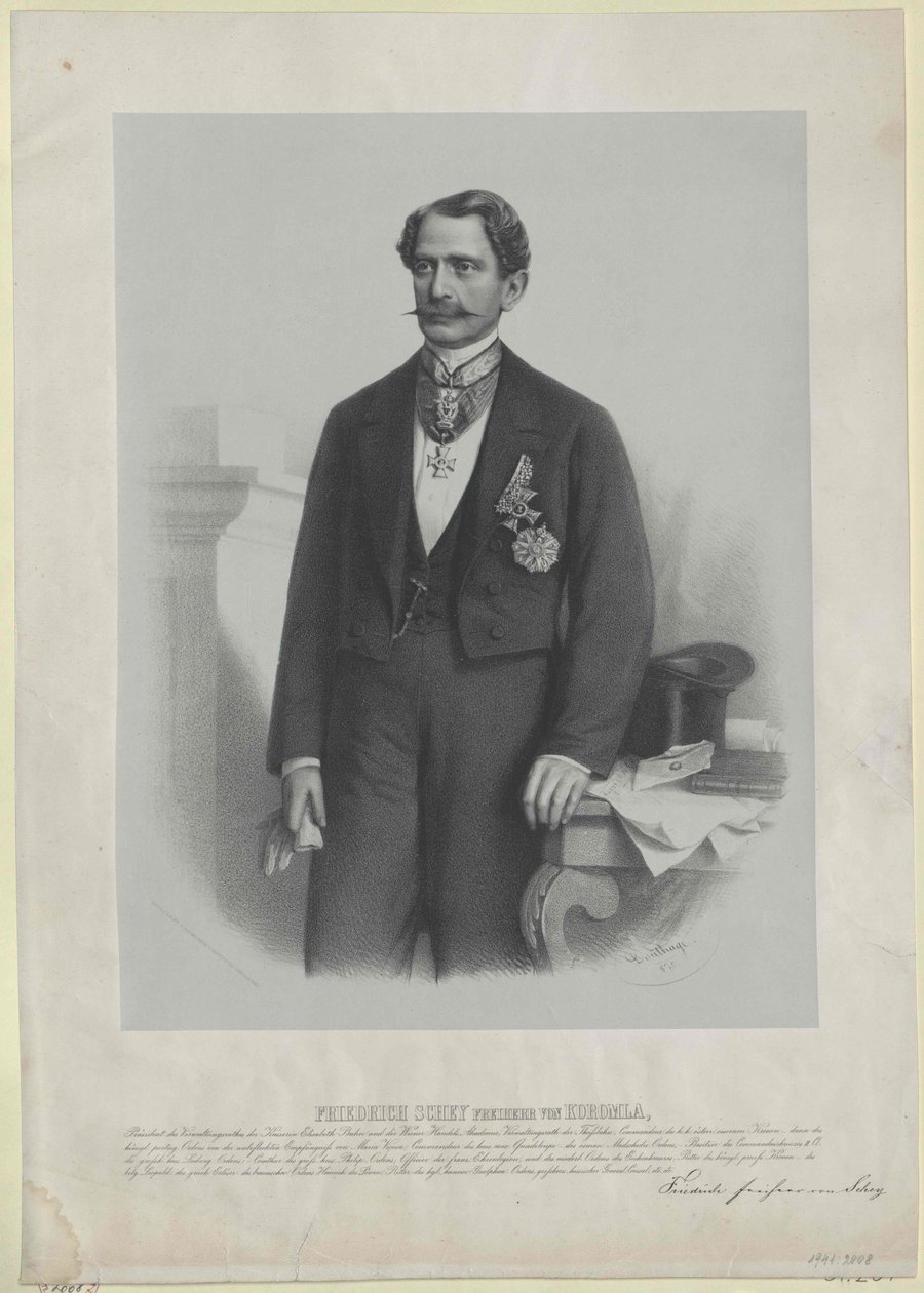 Friedrich Baron Schey-Koromla von Artist Unknown