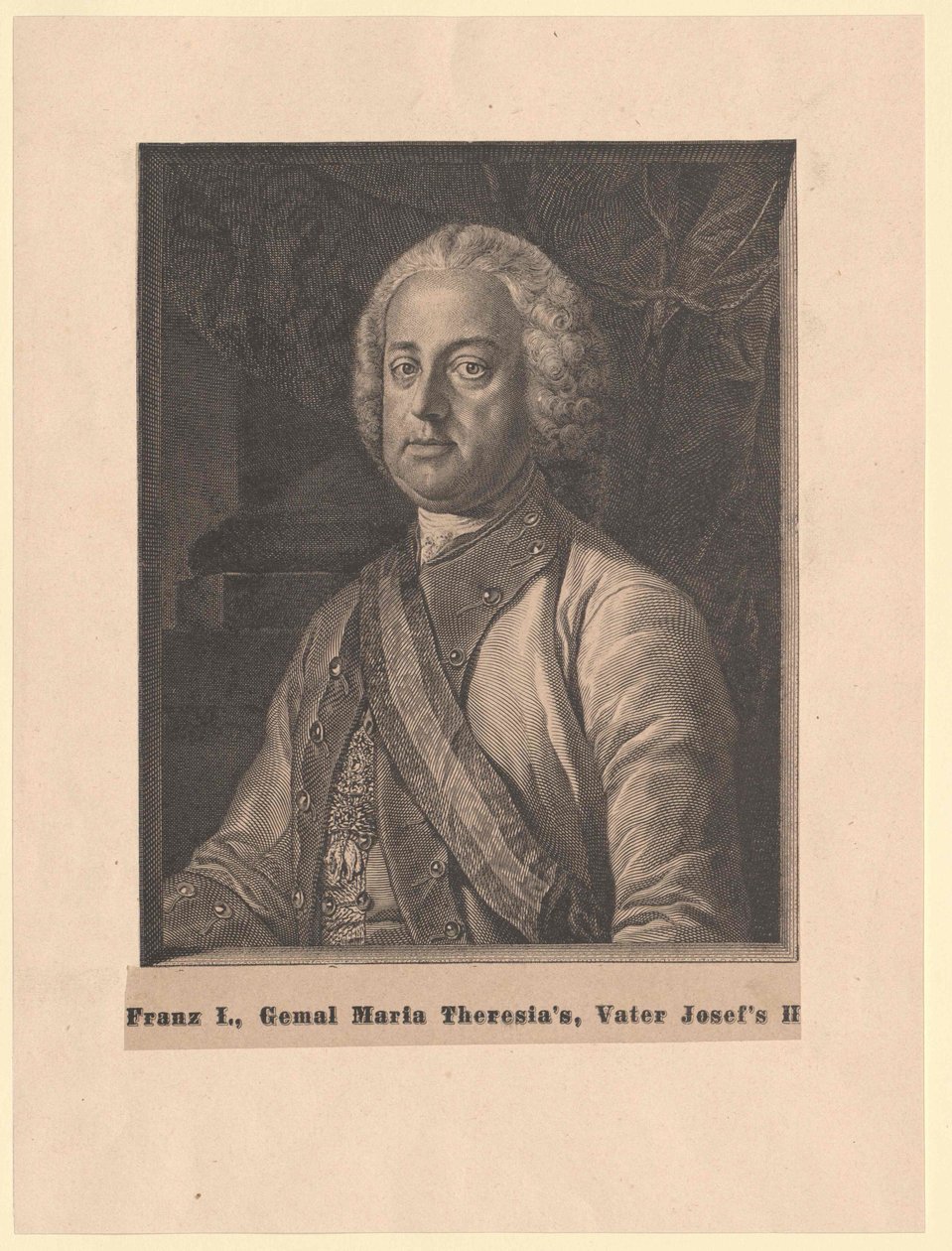Heiliger Römischer Kaiser Franz I. von Artist Unknown