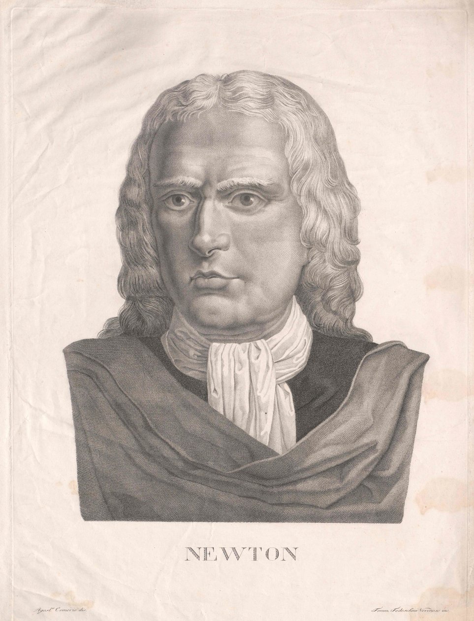 Isaac Newton von Artist Unknown