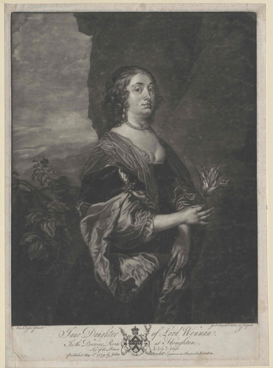 Jane Wenman von Artist Unknown