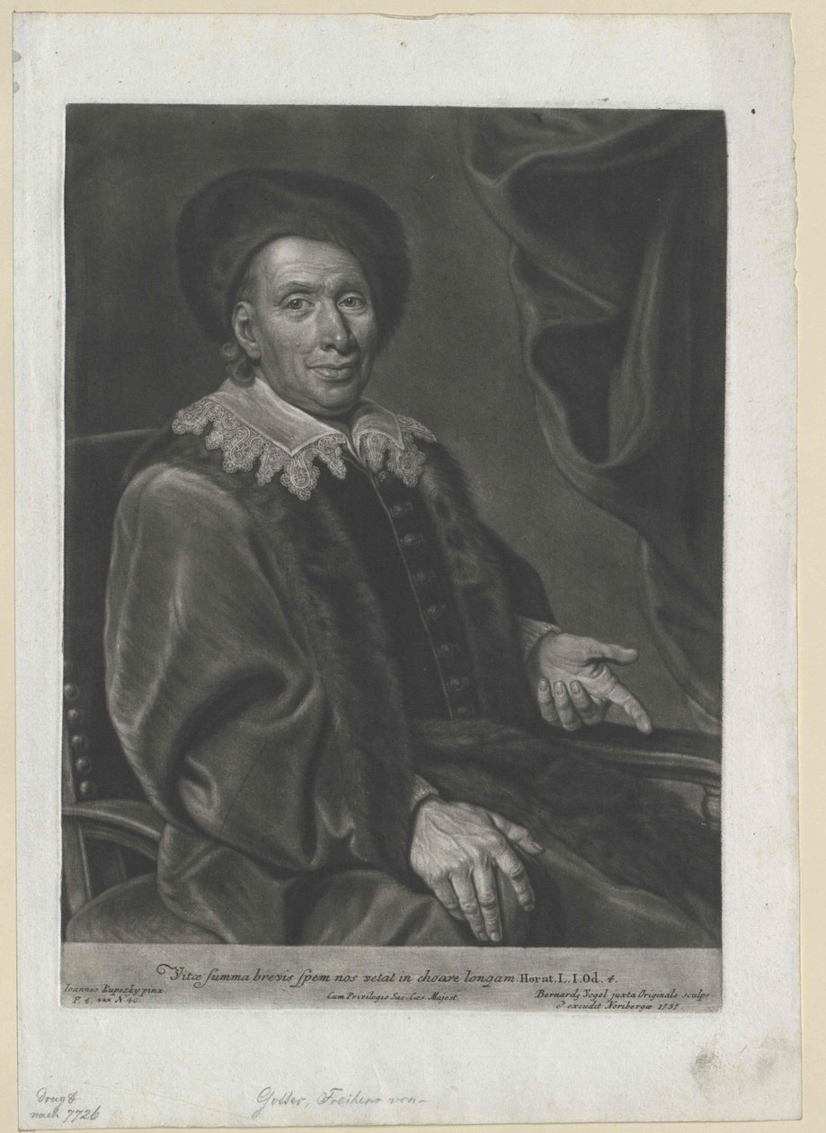 Johann Michael von Gotter von Artist Unknown