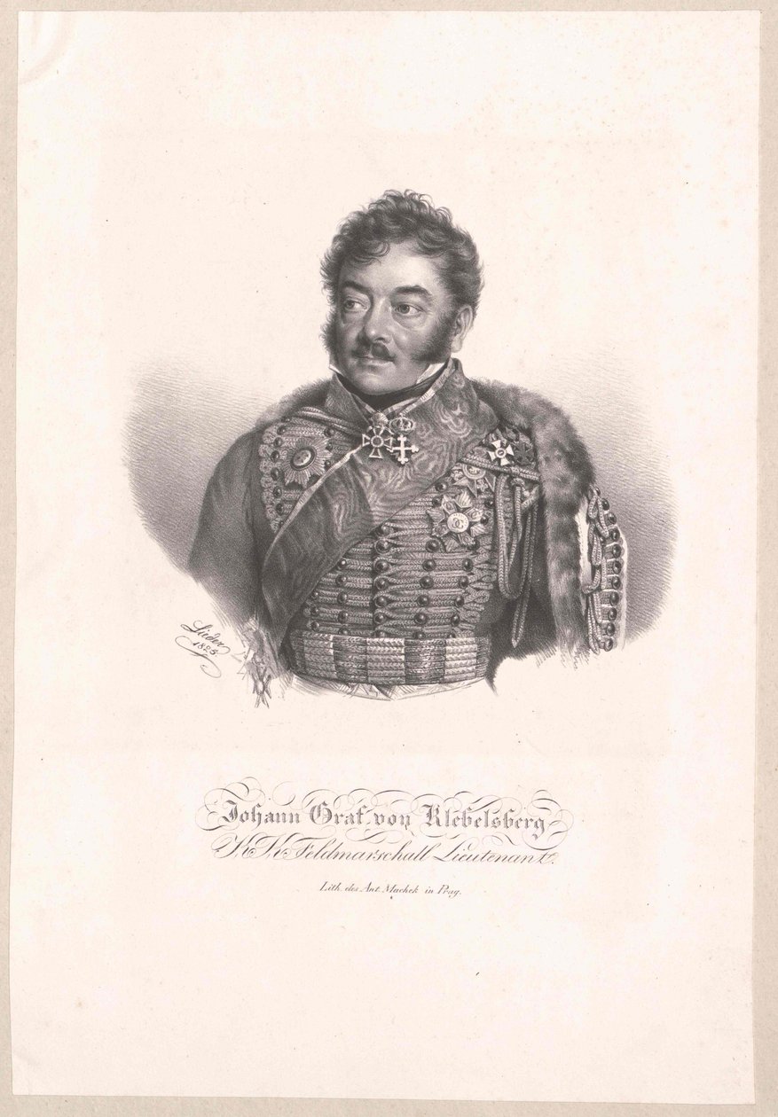 Johann Nepomuk Graf von Klebelsberg von Artist Unknown