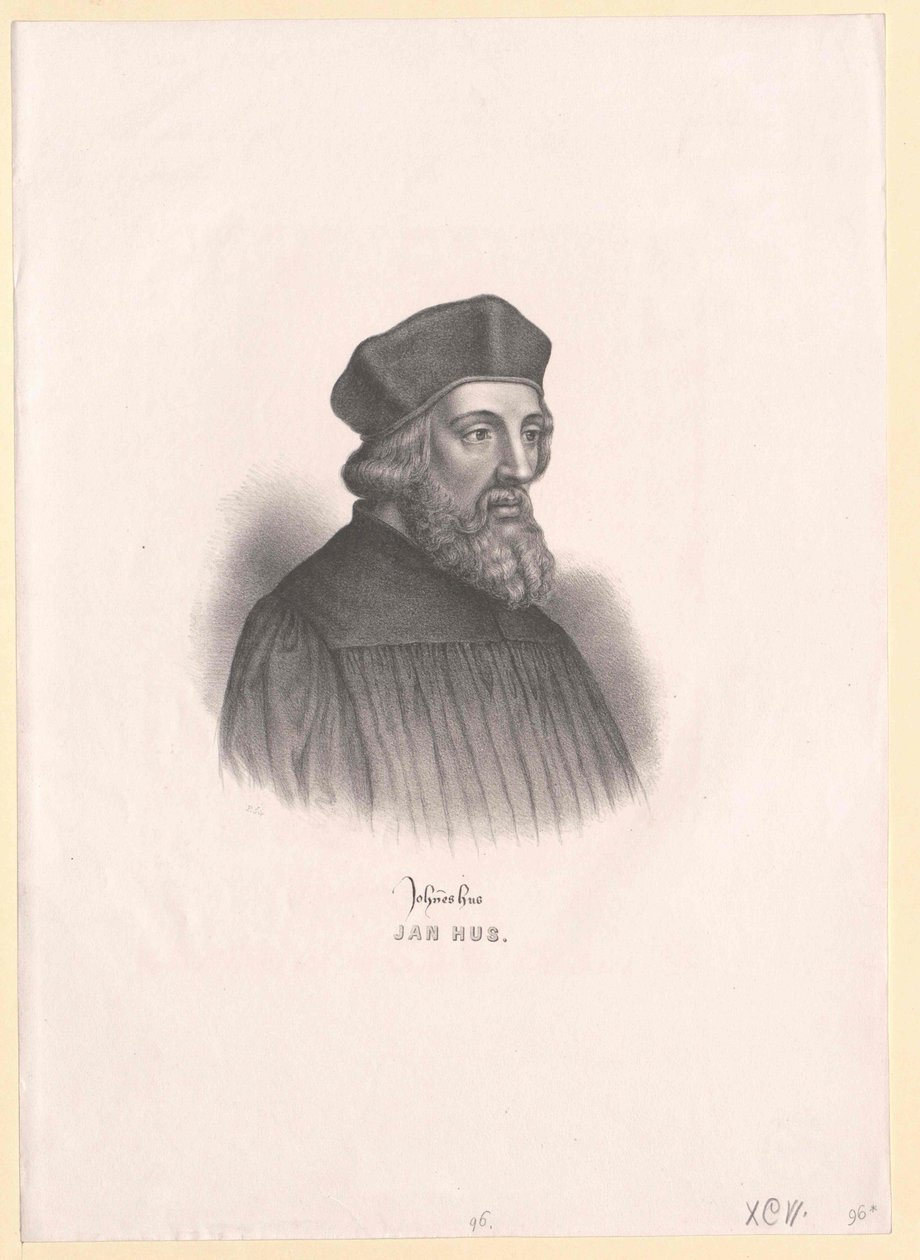 Johannes Hus von Artist Unknown