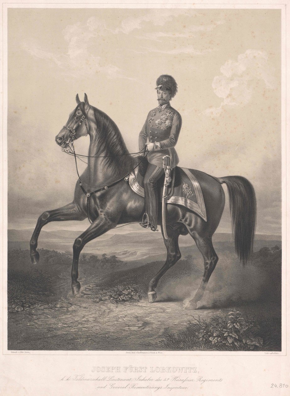 Joseph Fürst Lobkowitz von Artist Unknown