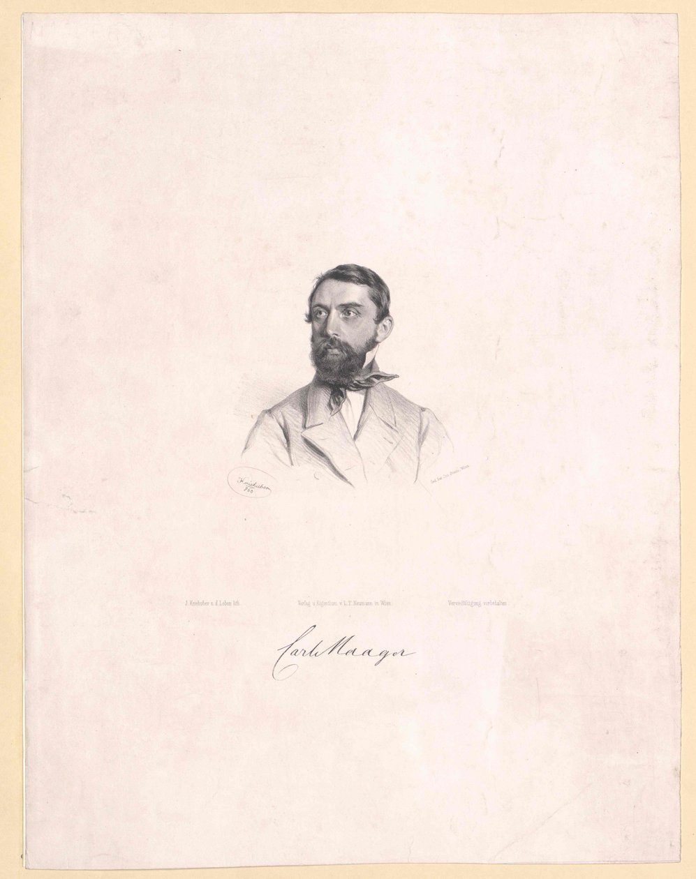 Karl Maager von Artist Unknown