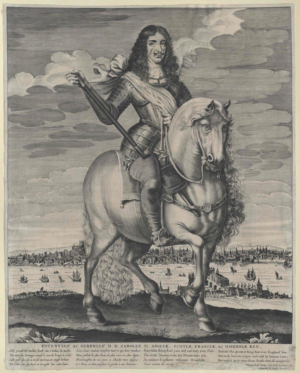 König von England Karl II von Artist Unknown