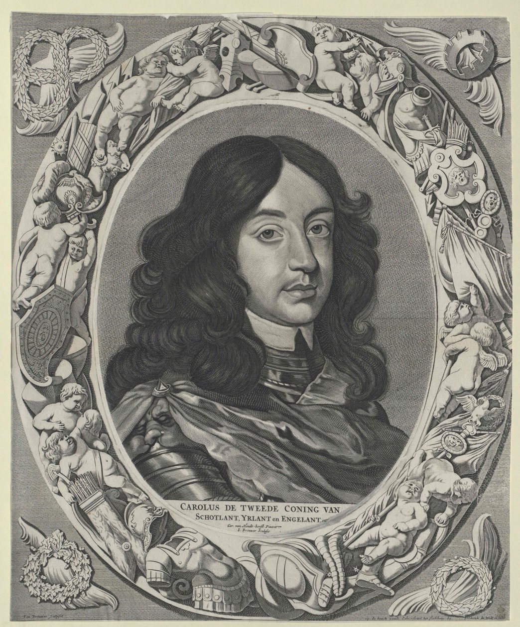 König von England Karl II. von Artist Unknown