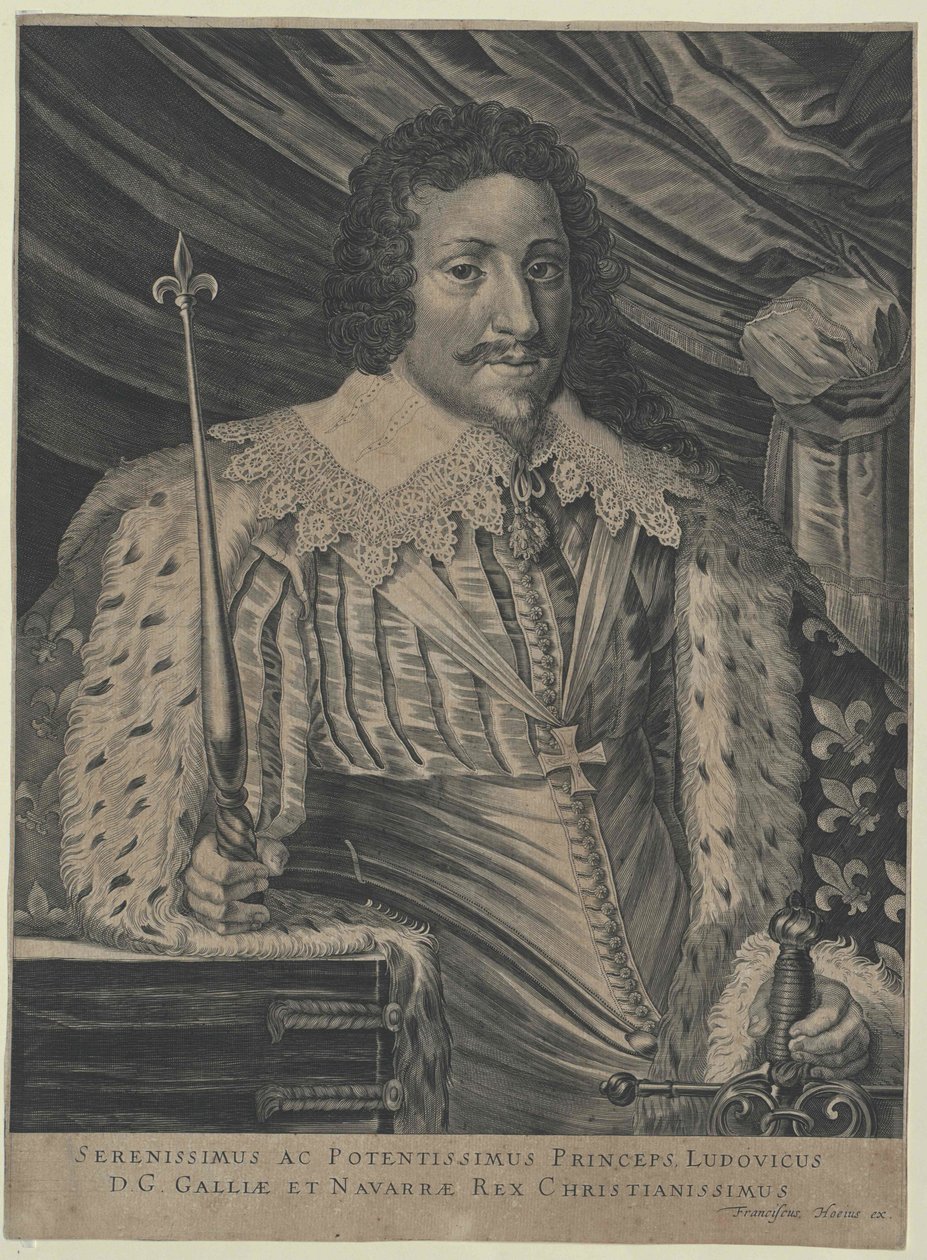 König von Frankreich Ludwig XIII von Artist Unknown