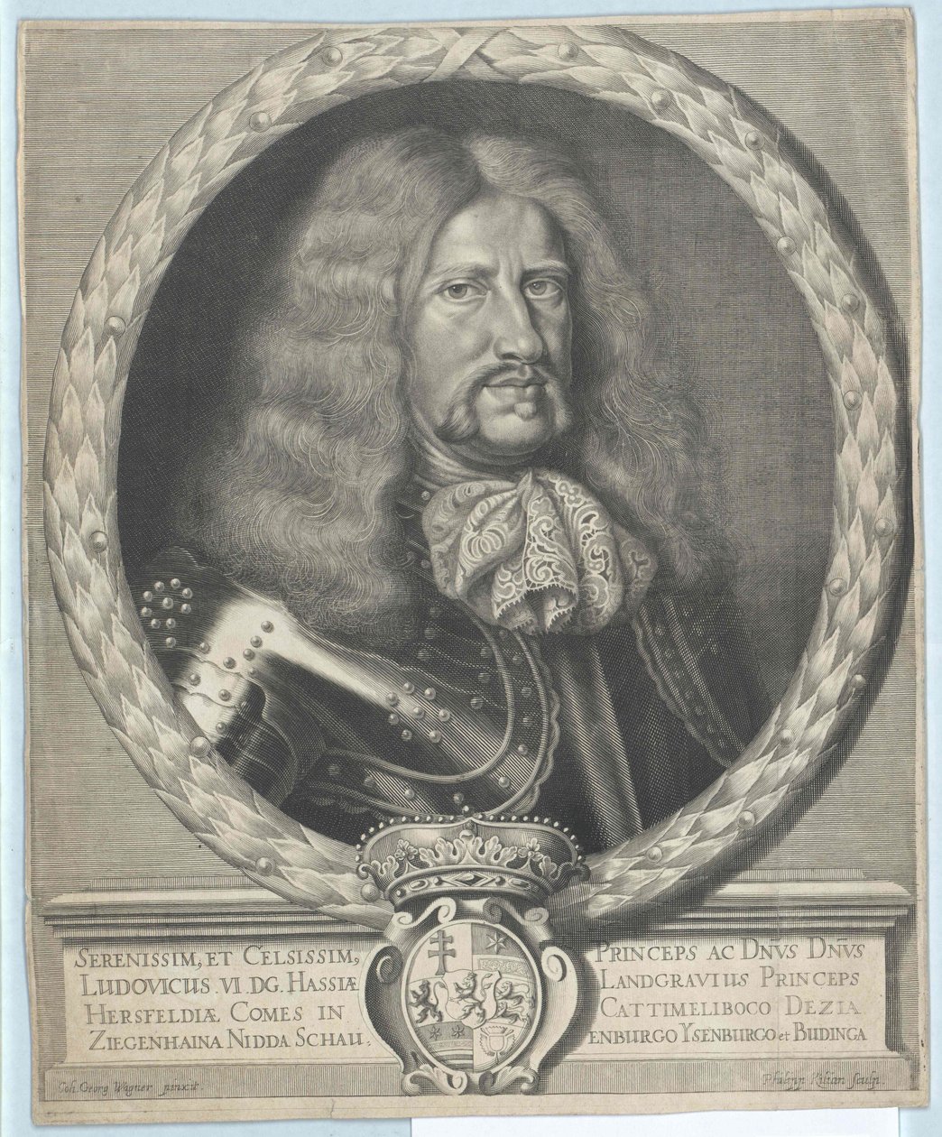 Landgraf von Hessen-Darmstadt Ludwig VI. von Artist Unknown