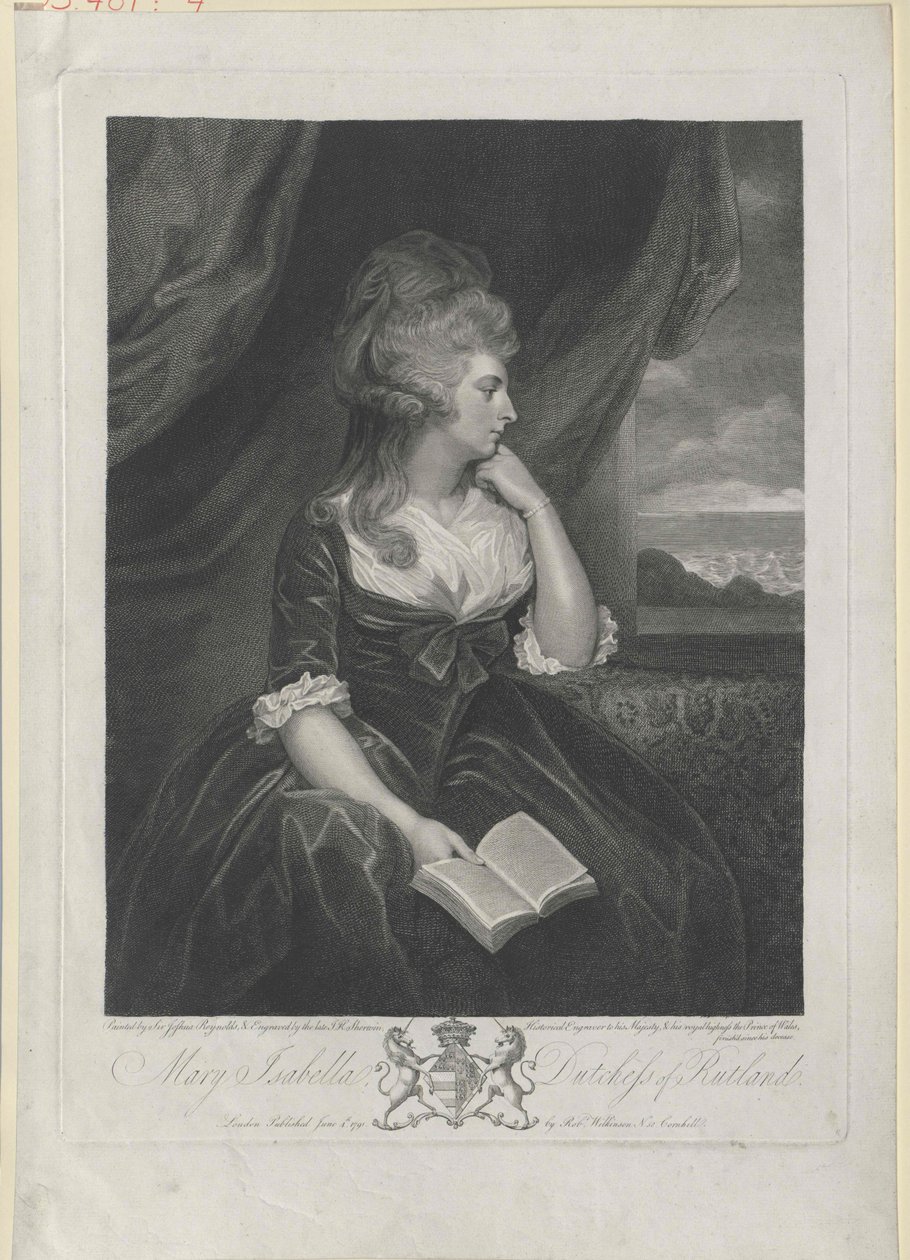Maria Isabella Lady Somerset von Artist Unknown