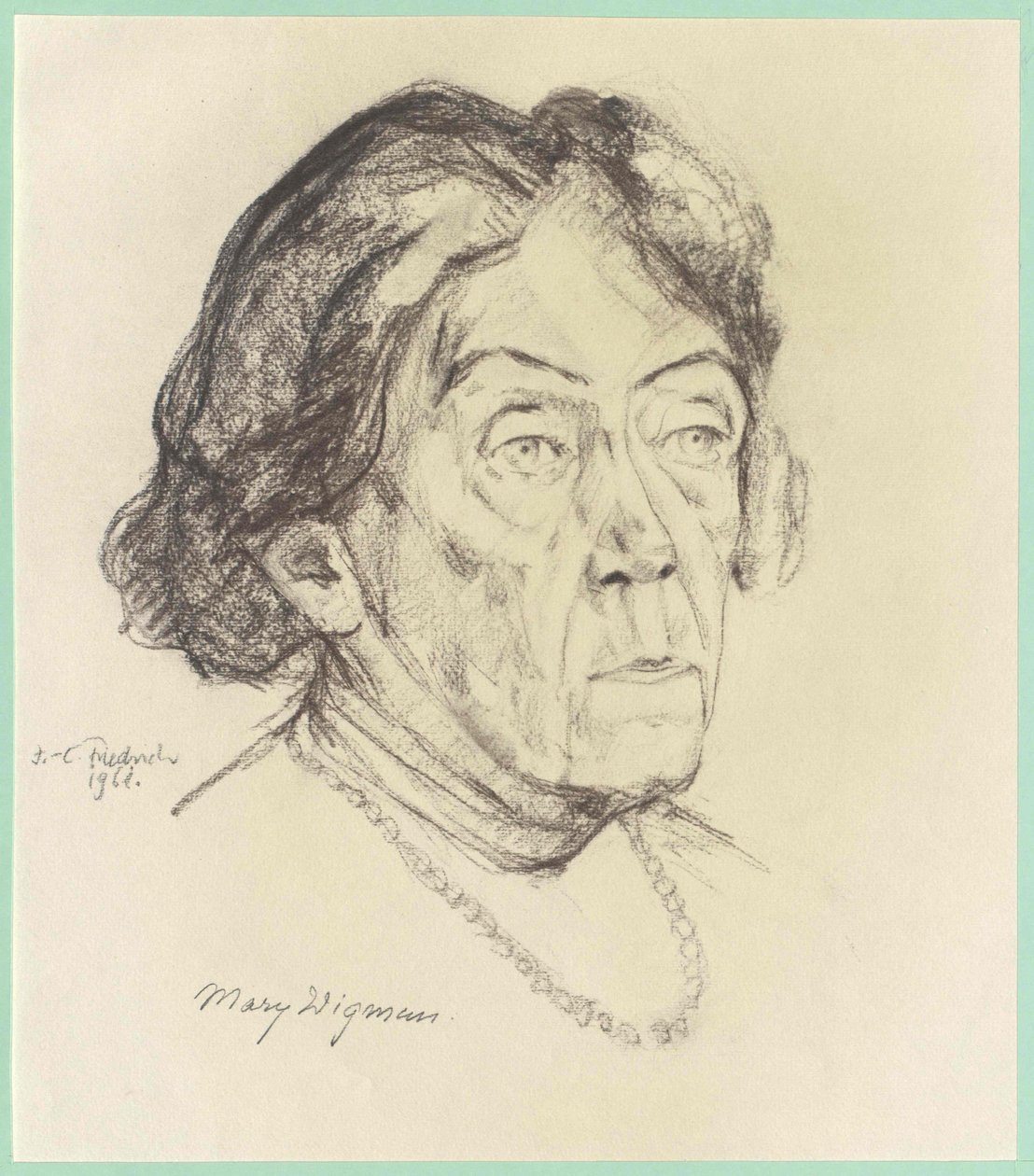 Maria Wigman von Artist Unknown
