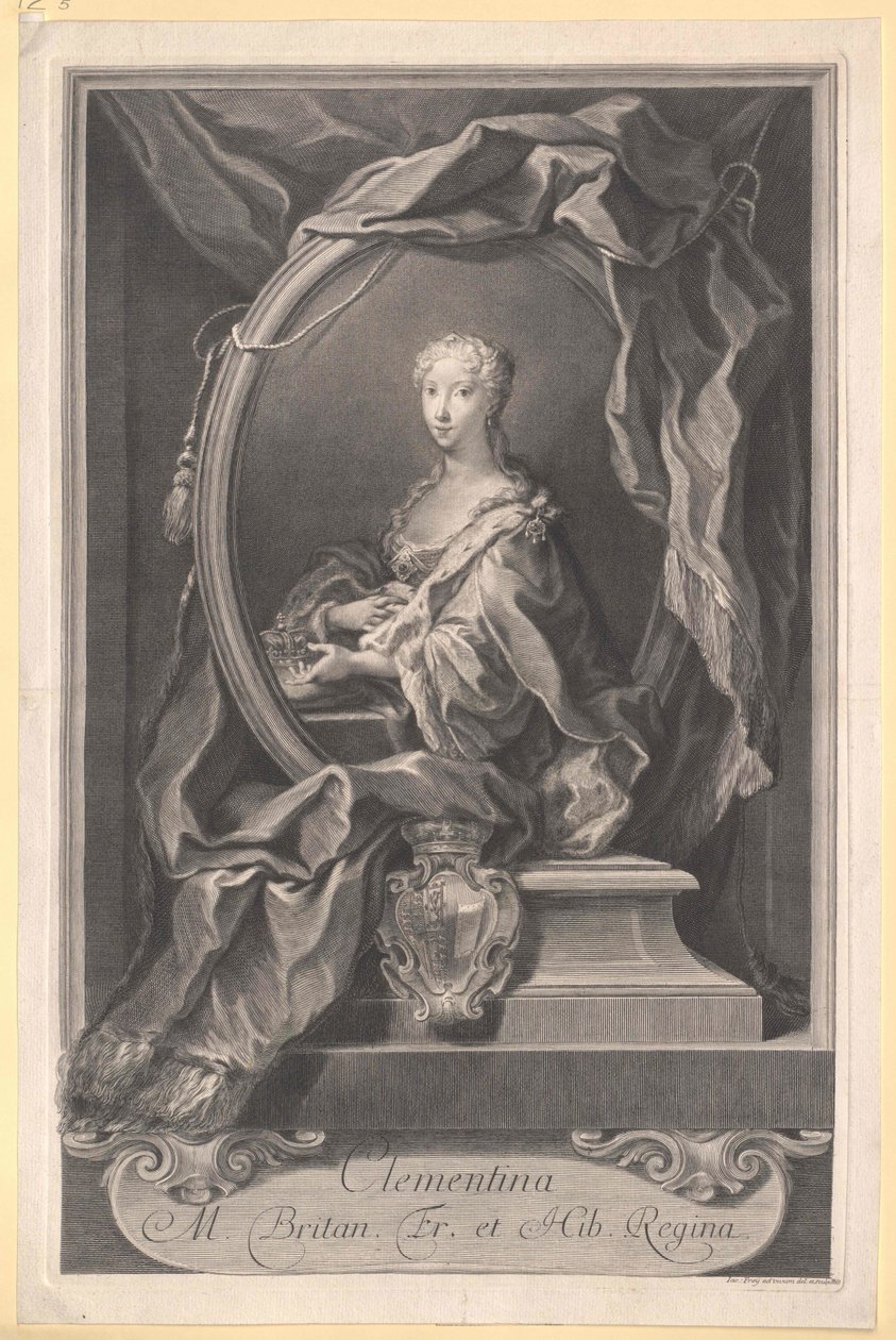 Maria Clementine Sobieska von Artist Unknown