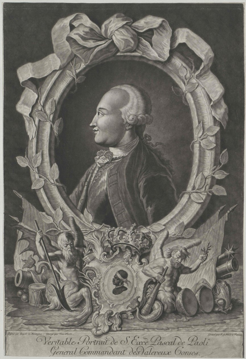 Pasquale Paoli von Artist Unknown