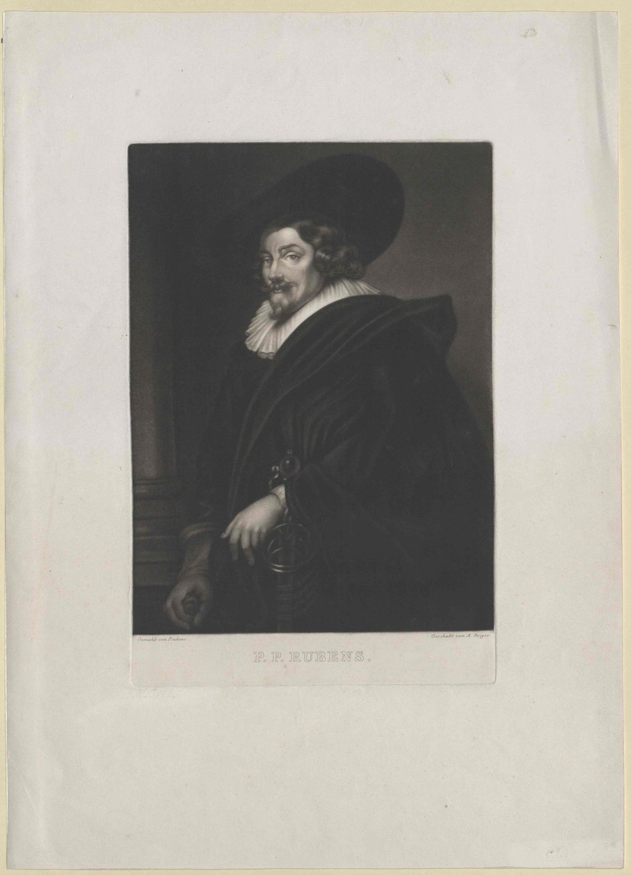 Peter Paul Rubens von Artist Unknown