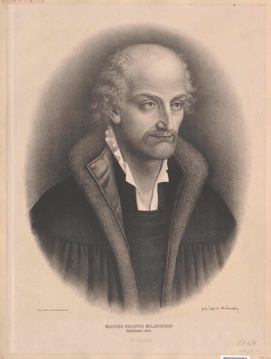 Philipp Melanchthon von Artist Unknown
