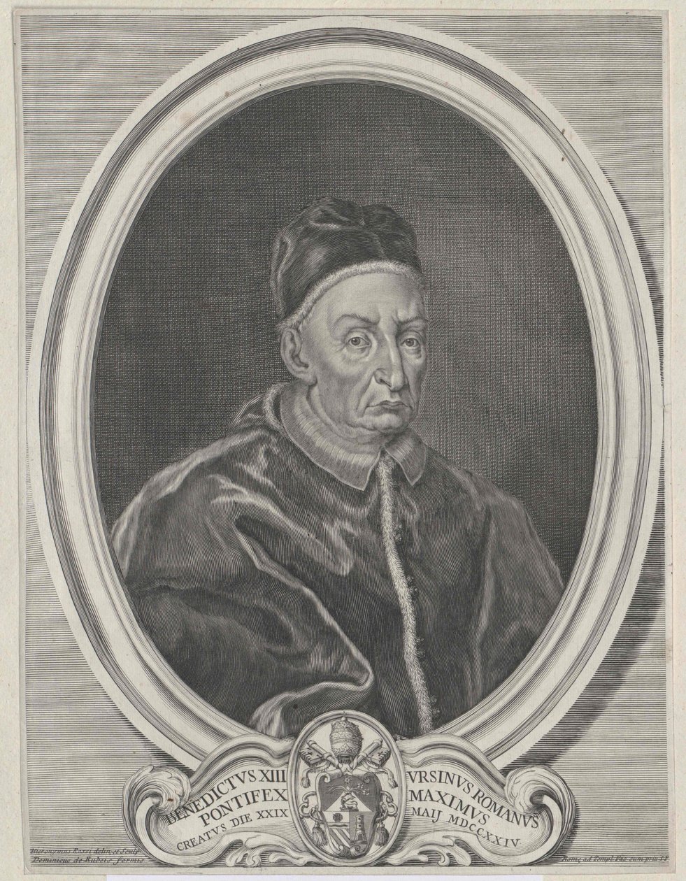 Papst Clemens XII. von Artist Unknown