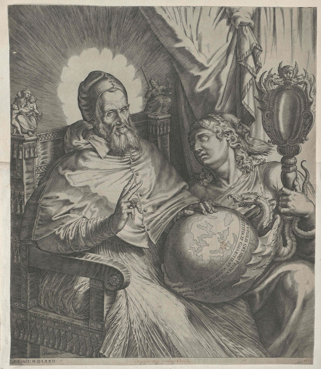 Papst Gregor XIII. von Artist Unknown