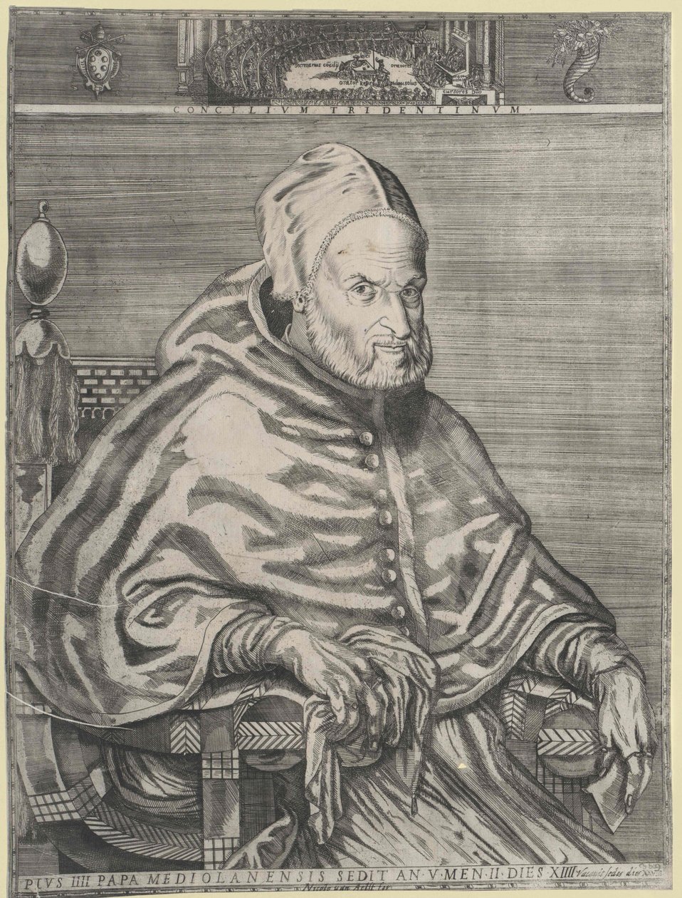 Papst Pius IV von Artist Unknown