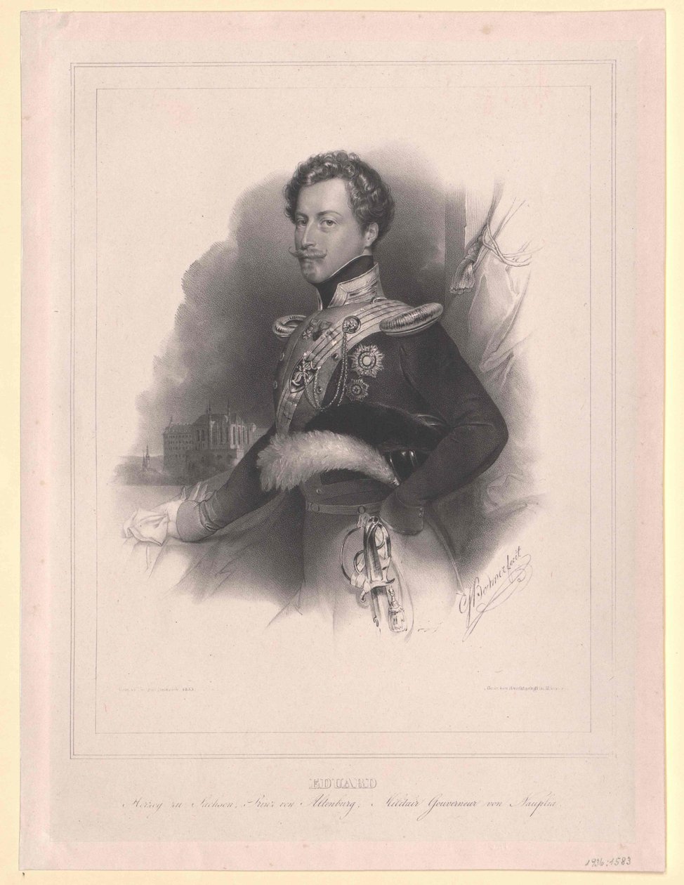 Prinz von Sachsen-Altenburg Eduard von Artist Unknown
