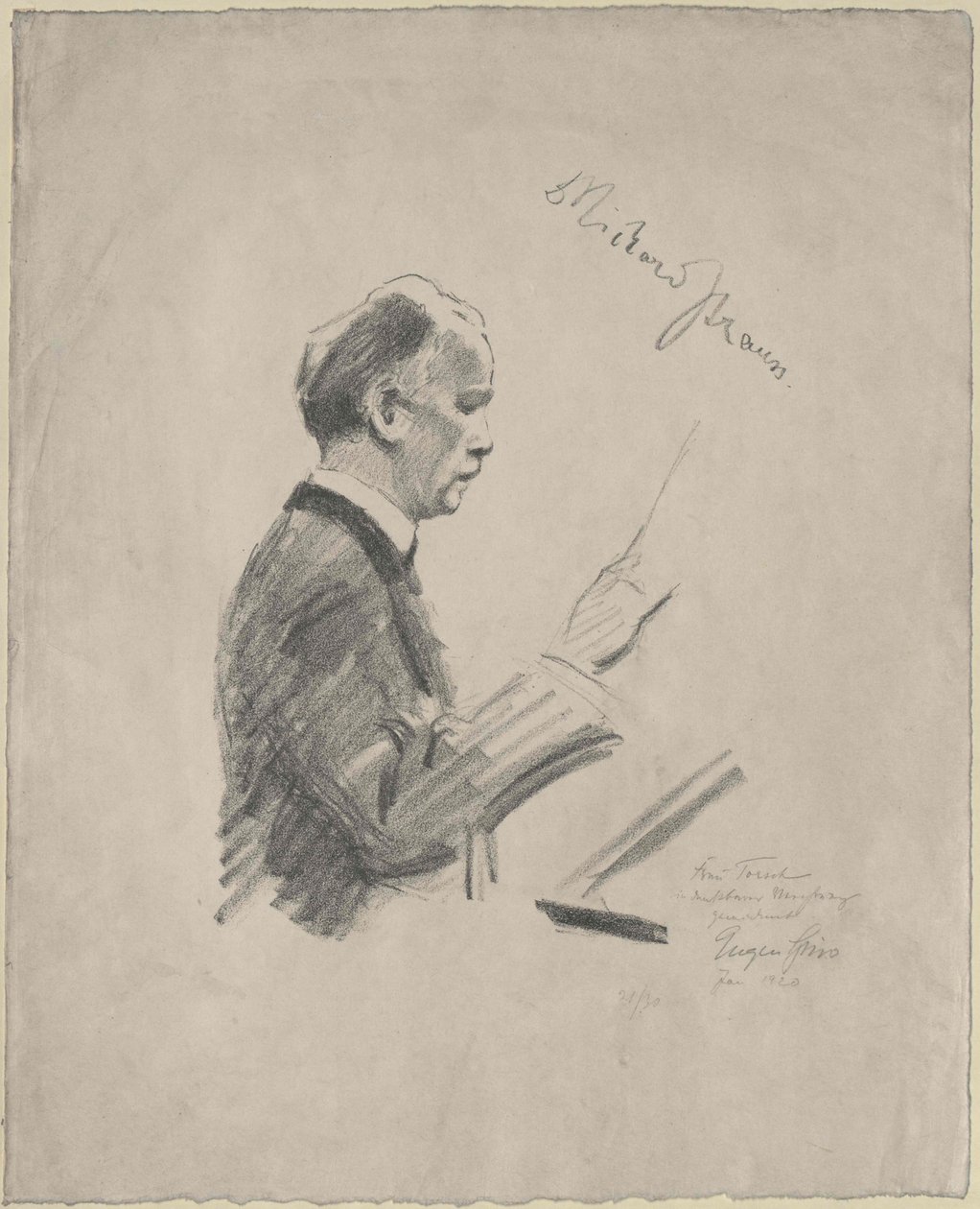 Richard Strauss von Artist Unknown