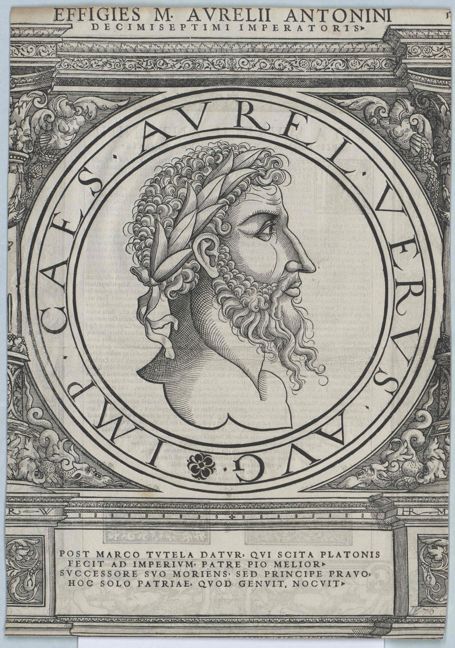 Römischer Kaiser Marcus Aurelius von Artist Unknown