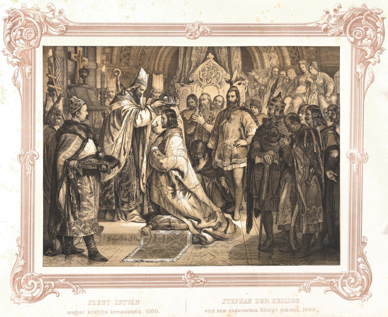 Der Heilige Stephan I. von Artist Unknown