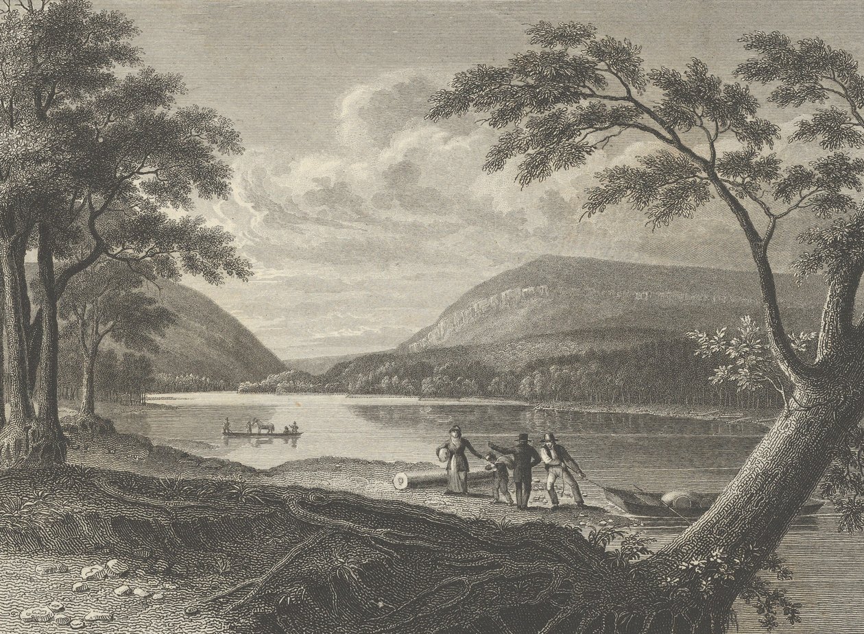Delaware Water Gap, 1830 von Asher Brown Durand