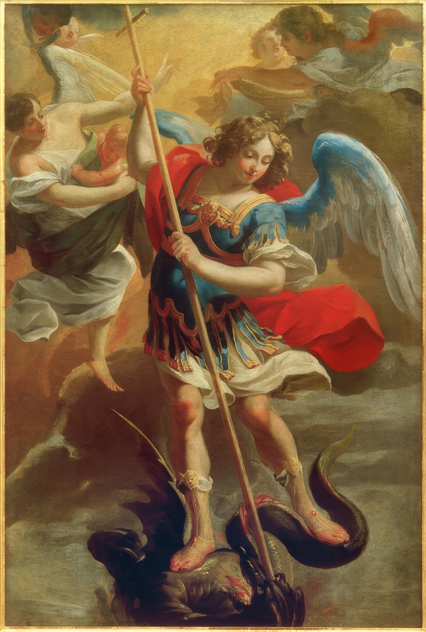 Der Erzengel Michael von Aubin Vouet