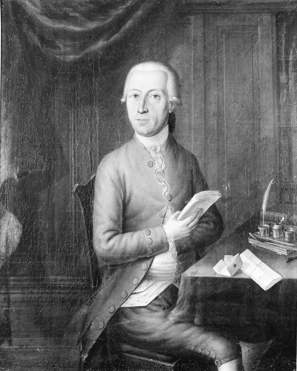 Porträt von Hendrik Willem Rappard (1748-1833) von August Christian Hauck