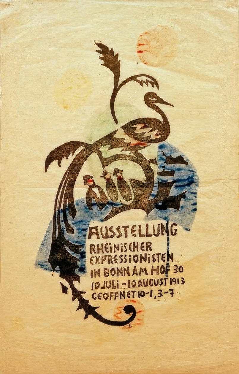 Ausstellung Rheinischer Expressionisten II von August Macke