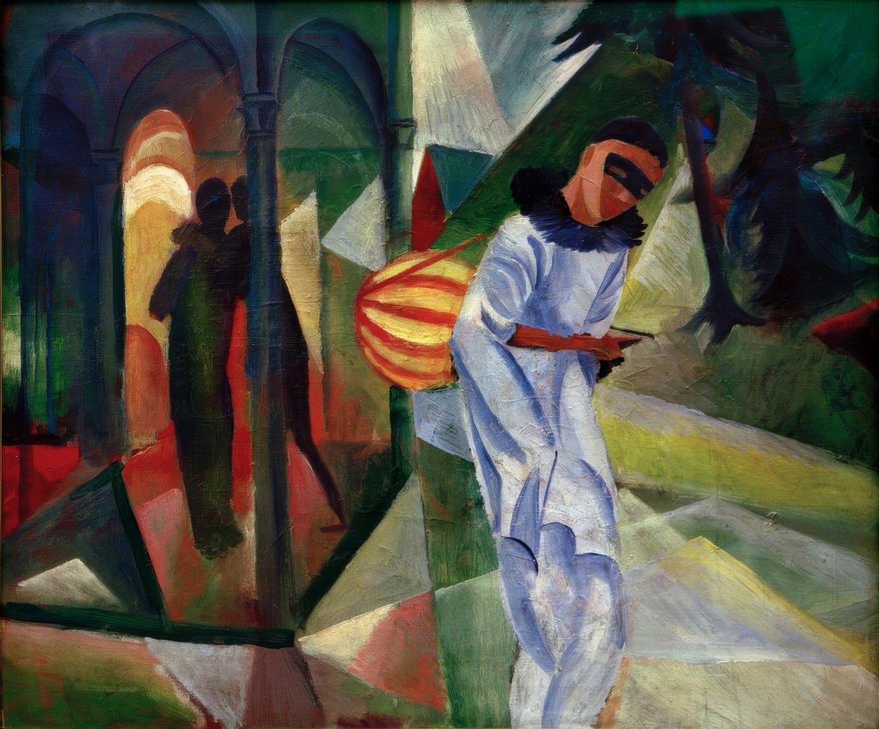 Pierrot von August Macke